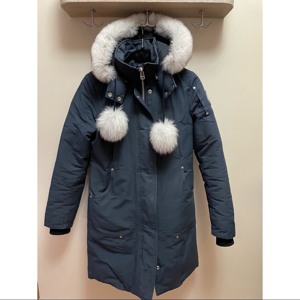 Mooseknuckles Stirling Parka - blue